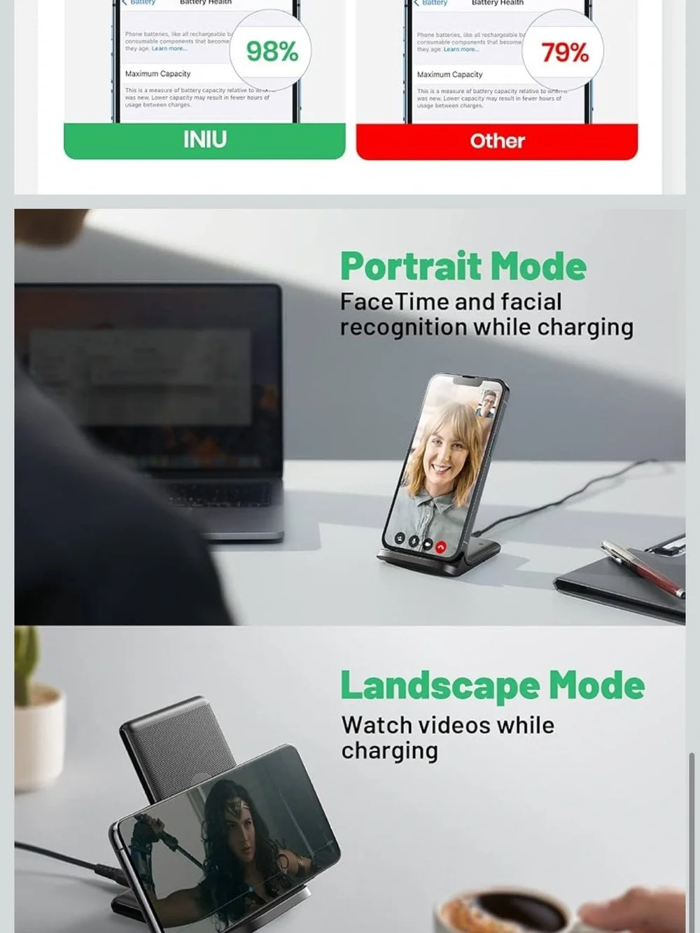 Amazon wireless charger stand